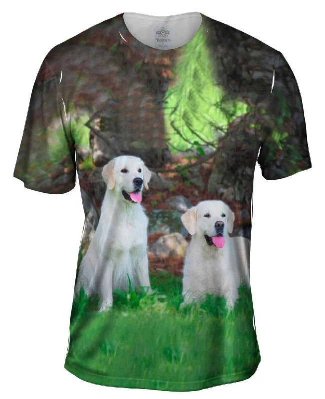 Iconic T-shirt-White Lab Buddies