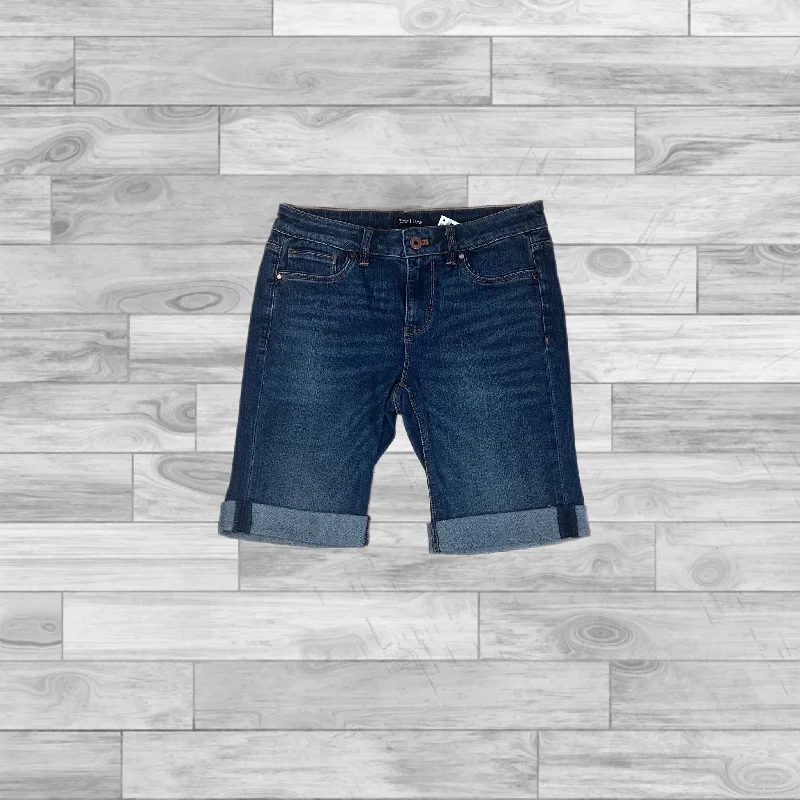 Men’s Shorts-Shorts By White House Black Market In Blue Denim, Size: 0