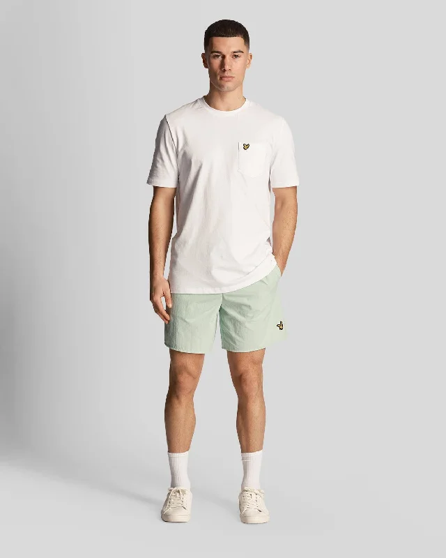 Waterproof Shorts-Plain Swim Shorts