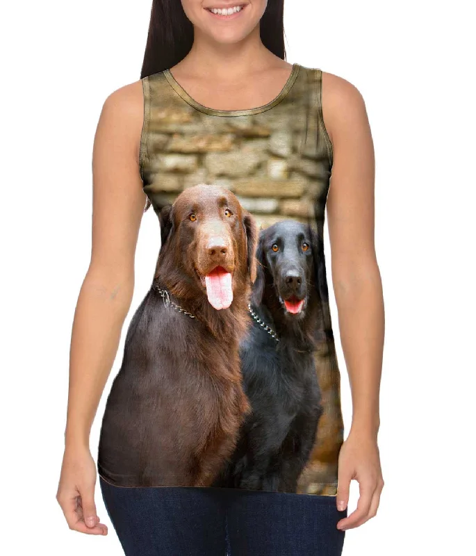 Classic Muscle Tank-Labrador Friends