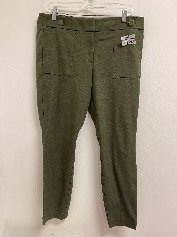 Sporty Pants-Pants Other By Loft In Green, Size: 12