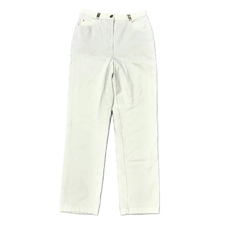 Jogger Pants-Ivory Pants Designer By St. John, Size: 2