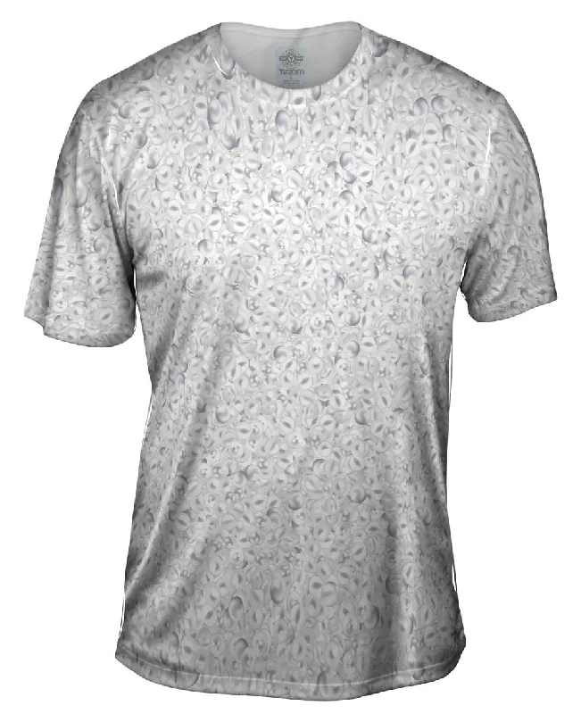 Graphic Tees T-shirt-White Pearls Delight