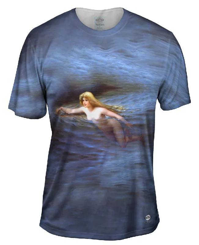 Limited Edition T-shirt-Luis Ricardo Falero - "Nymphe" (1896)