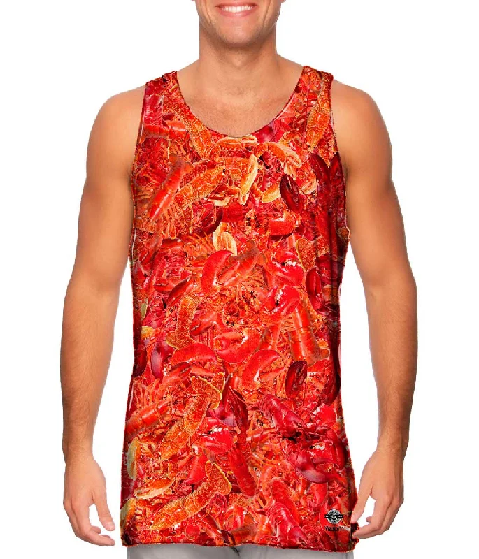 Bold Print Tank-Maine Lobster Feast Jumbo