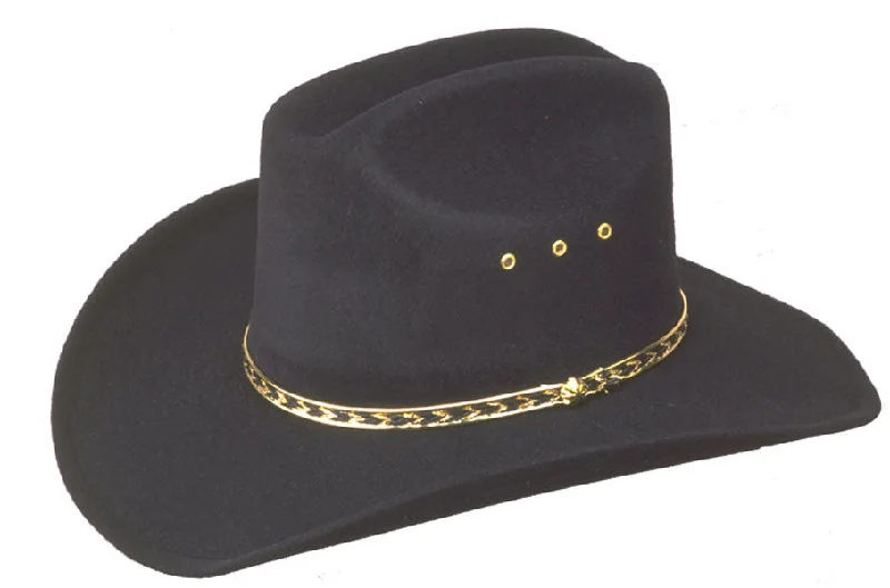 Urban Hat-Western Express BFF25 Black Cattleman Cowboy Hat