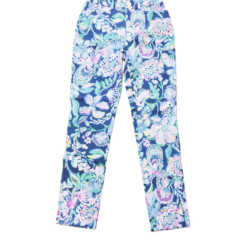 Loose Fit Chinos-Multi-colored Pants Designer By Lilly Pulitzer, Size: 0