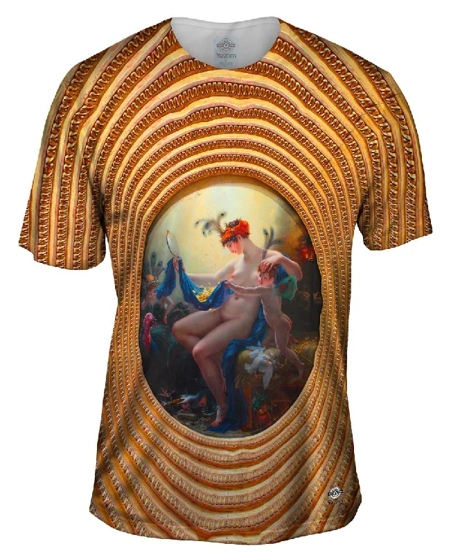 Inspirational Quote T-shirt-Anne Louis Girodet Trioson - "Mademoiselle Lange as Danae" (1799)