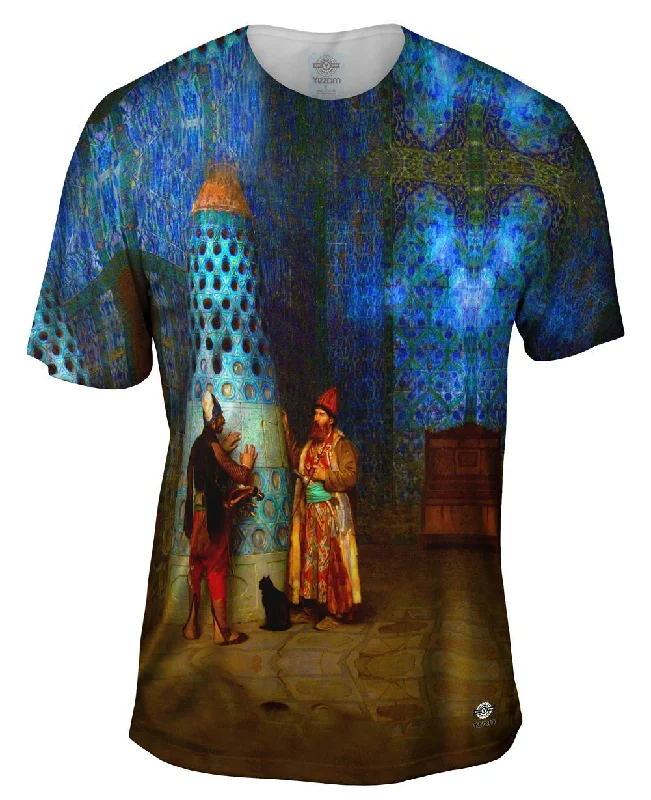 Hand-drawn Design T-shirt-Jean Leon Gerome  - "Before the Audience" (1881)