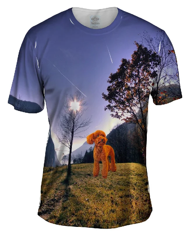 T-shirt With Emoji-Toy Poodle Forest