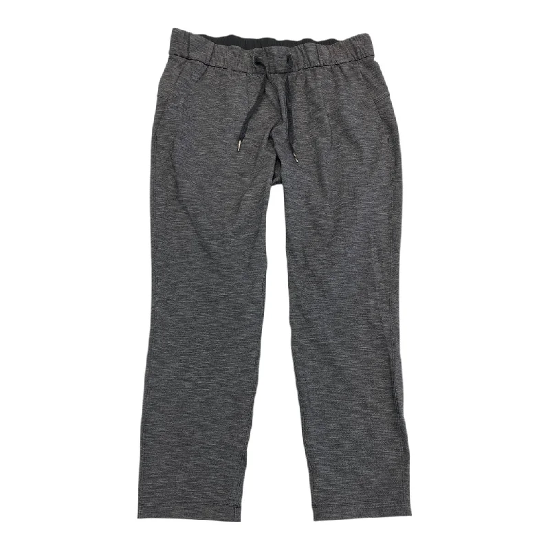 Classic Fit Pants-Athletic Pants By Lululemon In Grey, Size: 10