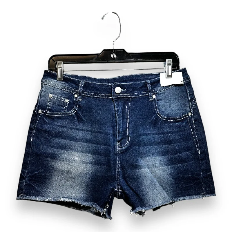 Graphic Shorts-Shorts By Cmf In Blue Denim, Size: Xl