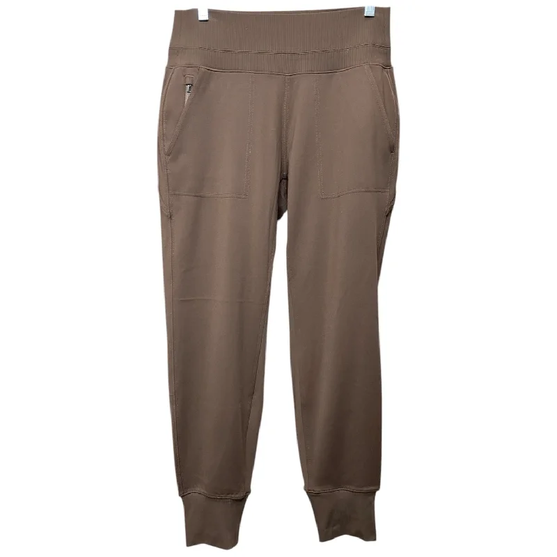 Straight-leg Pants-Athletic Pants By Athleta In Brown, Size: M