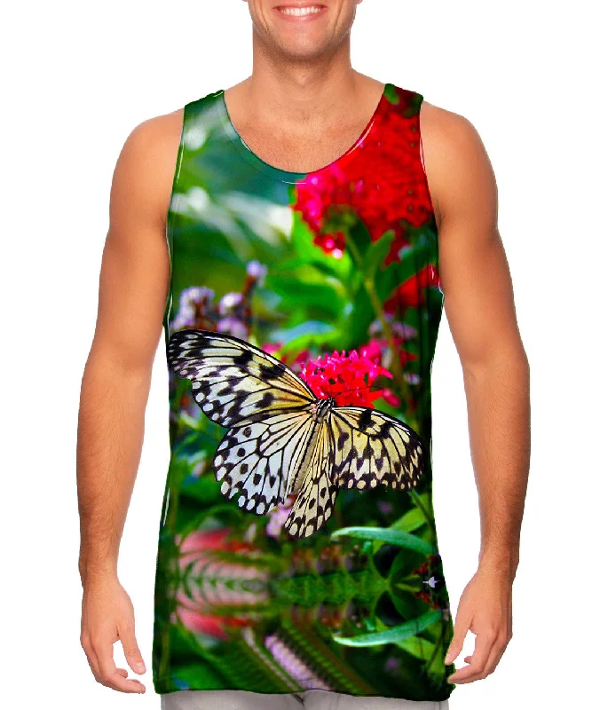 Sweatproof Tank Top-Lovely Spring Butterfly