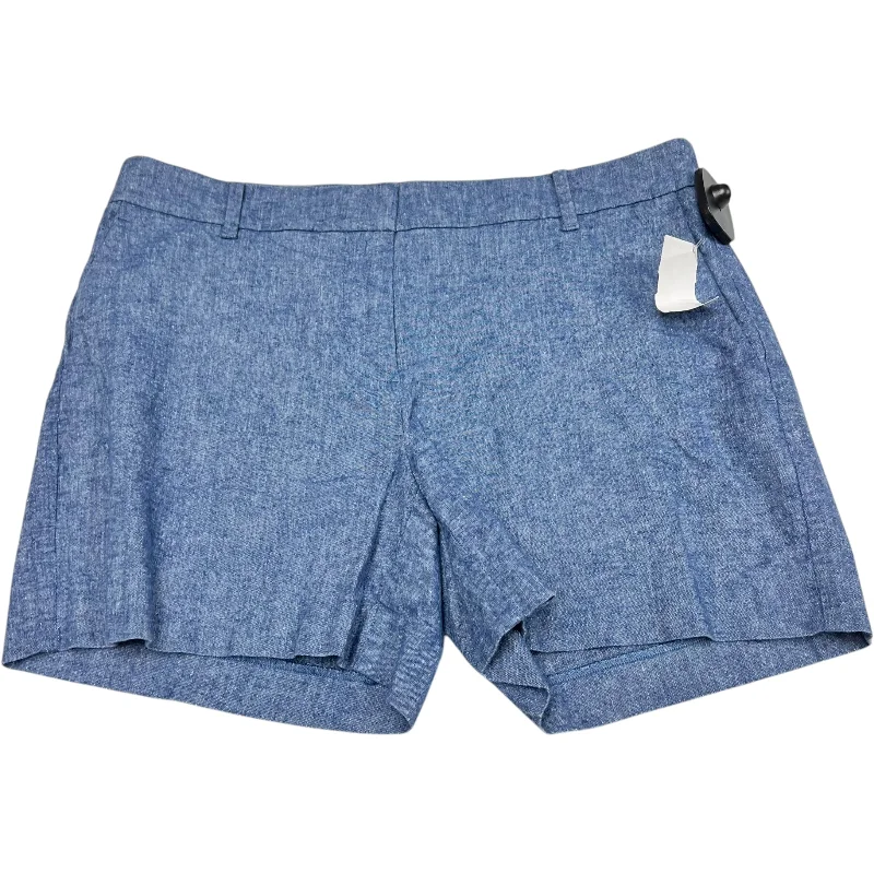 Mesh Shorts-Shorts By Ann Taylor In Blue, Size: 4