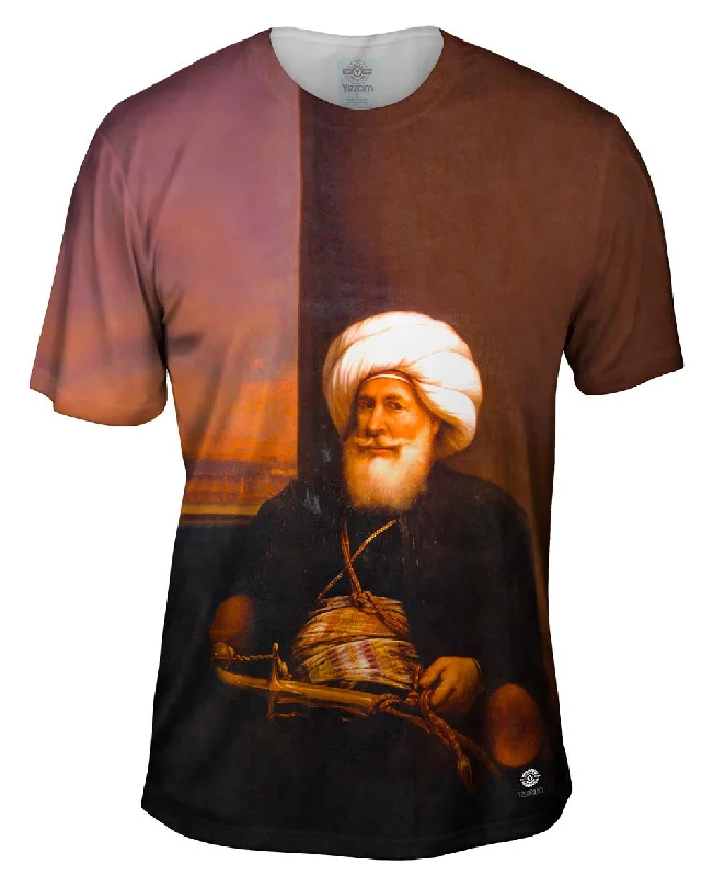 Outdoor T-shirt-Auguste Couder - "Mehemet Ali Viceroy of Egypt." (1841)