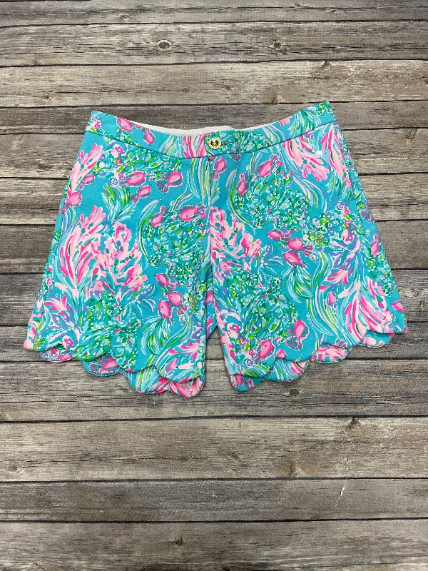 Waterproof Shorts-Shorts Designer By Lilly Pulitzer In Multi-colored, Size: 4