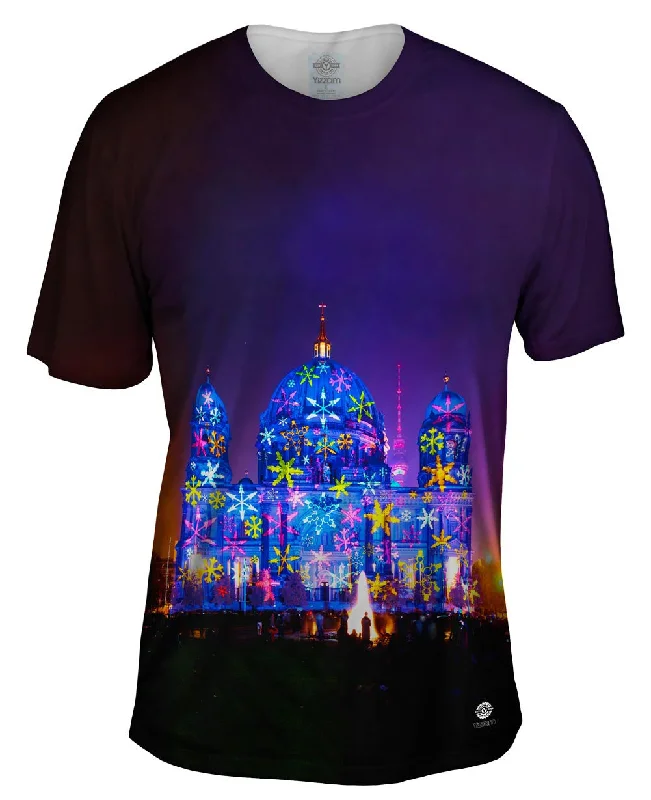 Lightweight T-shirt-Festival Of Lights