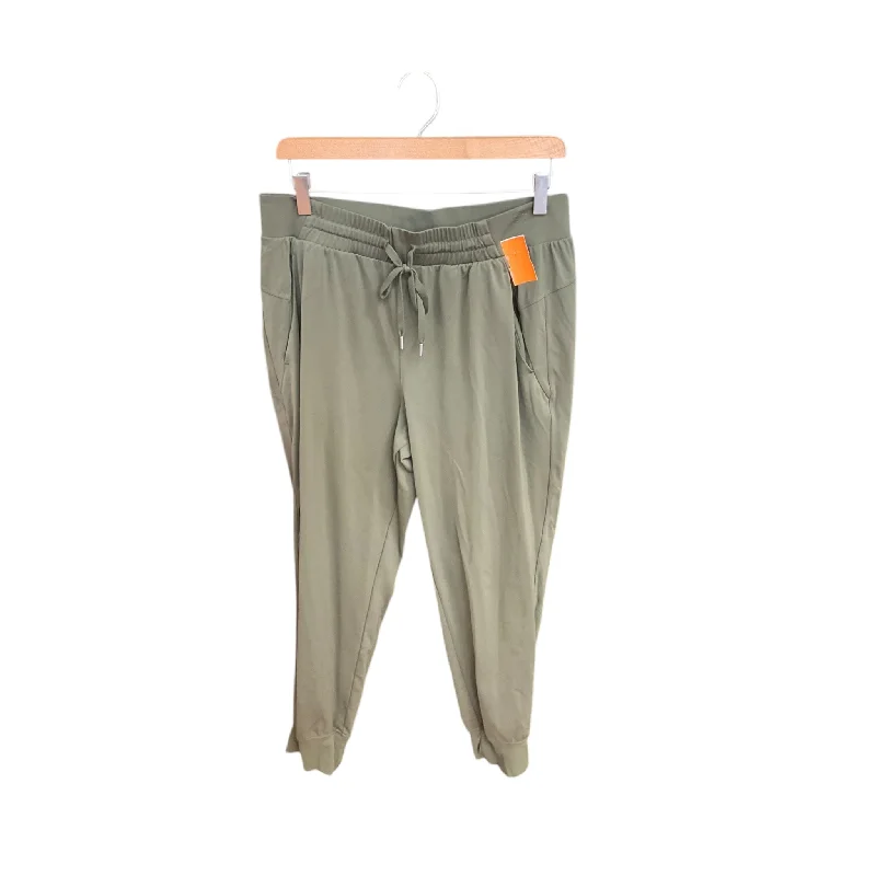 Sweatpants-Athletic Pants By Calia In Green, Size: M