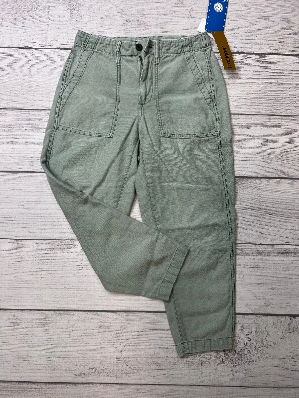 Running Pants-Green Pants Designer Madewell  Size:  00 Petite