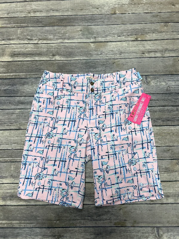 Classic Shorts-Shorts Designer By Lilly Pulitzer In Pink, Size: 8