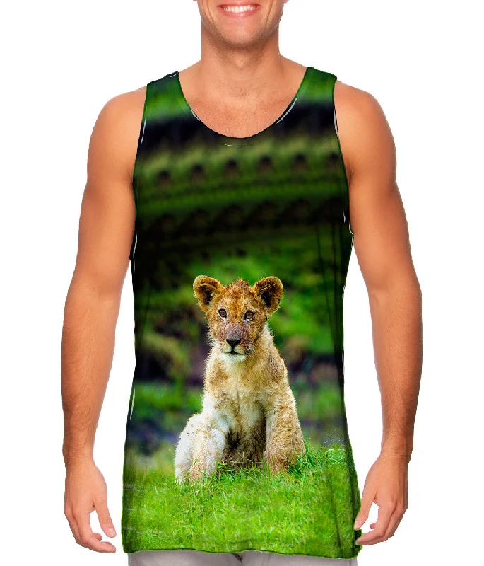 Breathable Sports Tank-Long Day Lion Cub