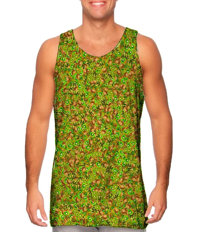 Slim Fit Tank-Kiwi Coast