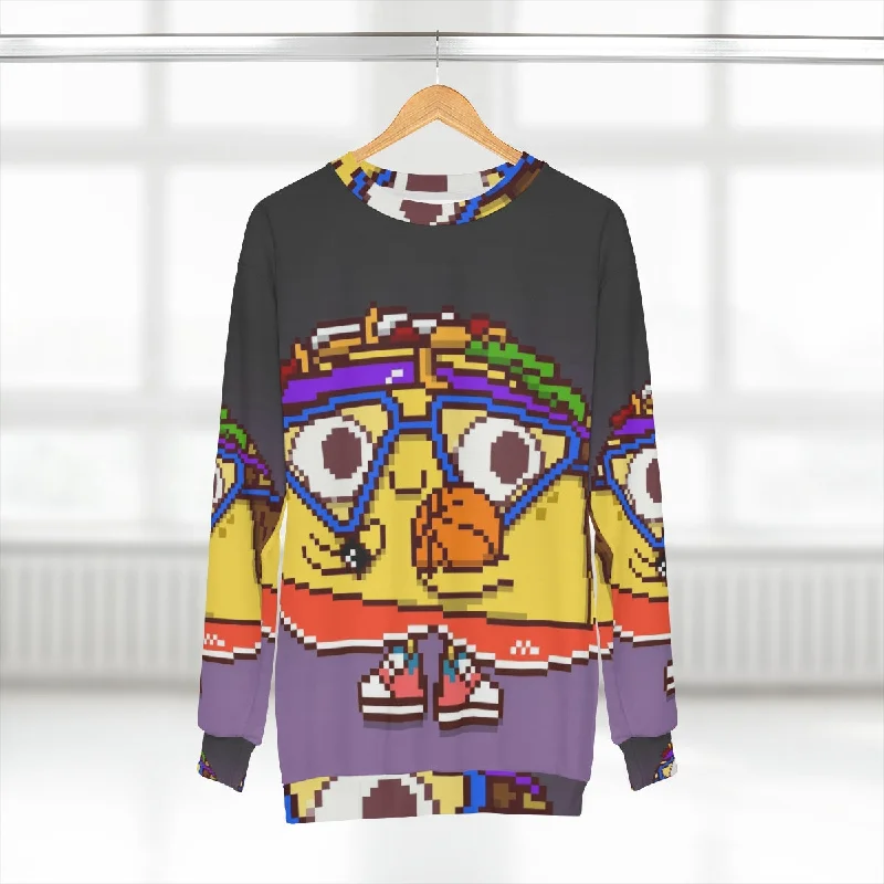 Work Blouse-Basketball Sport Player Taco Athlete AOP Unisex Sweatshirt