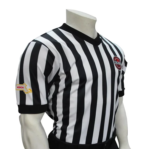 Poplin Shirt-IAABO Massachusetts Logo Referee Shirt