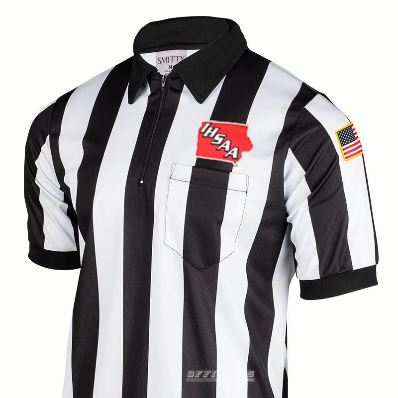 Casual Long Sleeve Shirt-Iowa IHSAA 2¼" Dye Sublimated Football Shirts