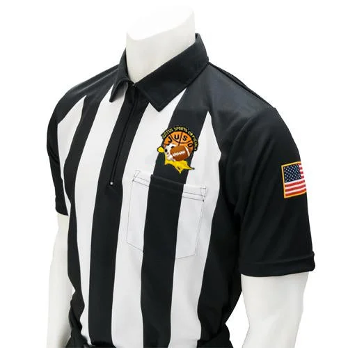 Smocked Blouse-JUSTUS Logo Football Referee Shirt