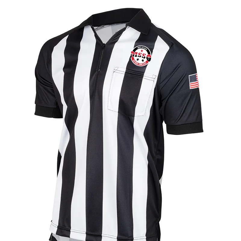 Embellished Blouse-MSSO Dye Sublimated Logo Short Sleeve Football Shirt