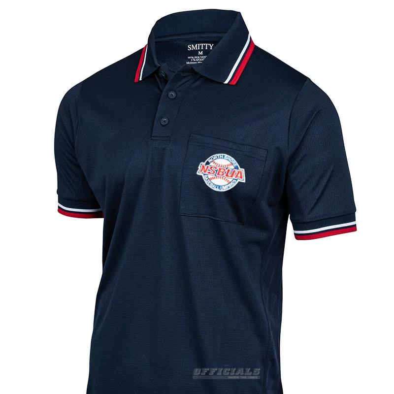 Button-up Shirt-NSBUA Logo Short Sleeve Umpire Shirt