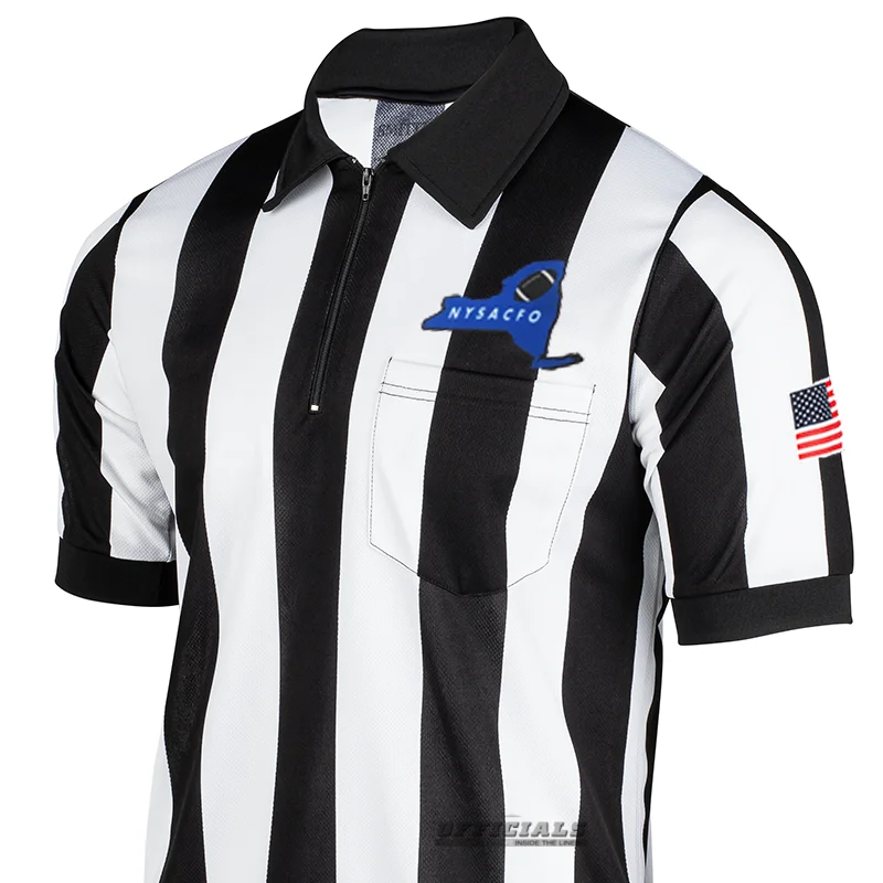 Work Blouse-NYSACFO Logo Short Sleeve Football Shirt