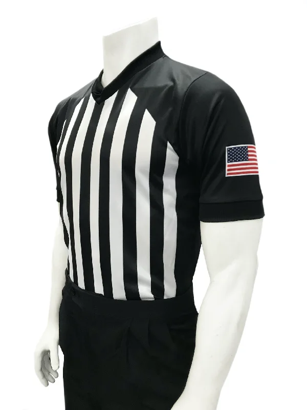 Chiffon Blouse-Smitty | USA-216 | Collegiate Men's Basketball Referee Shirt