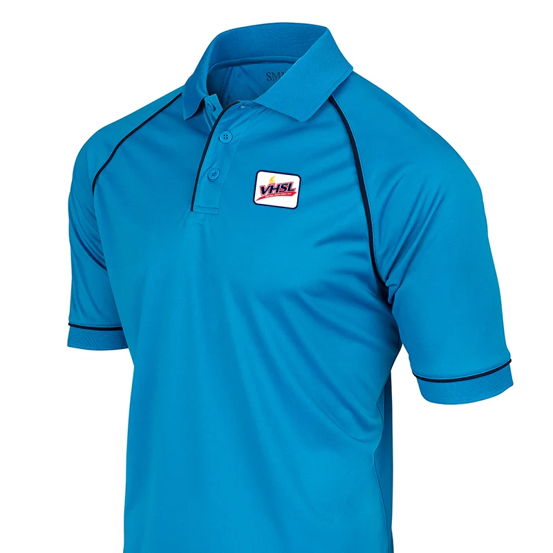 Polka Dot Blouse-VHSL Logo Men's Blue Volleyball Shirt